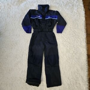 Columbia Kids (Sz 8) Navy/Blue Snowsuit